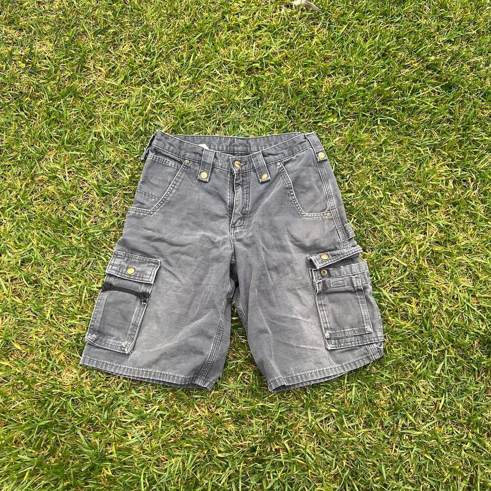 Navy carpenter carhartt pants mens size 28 y2k